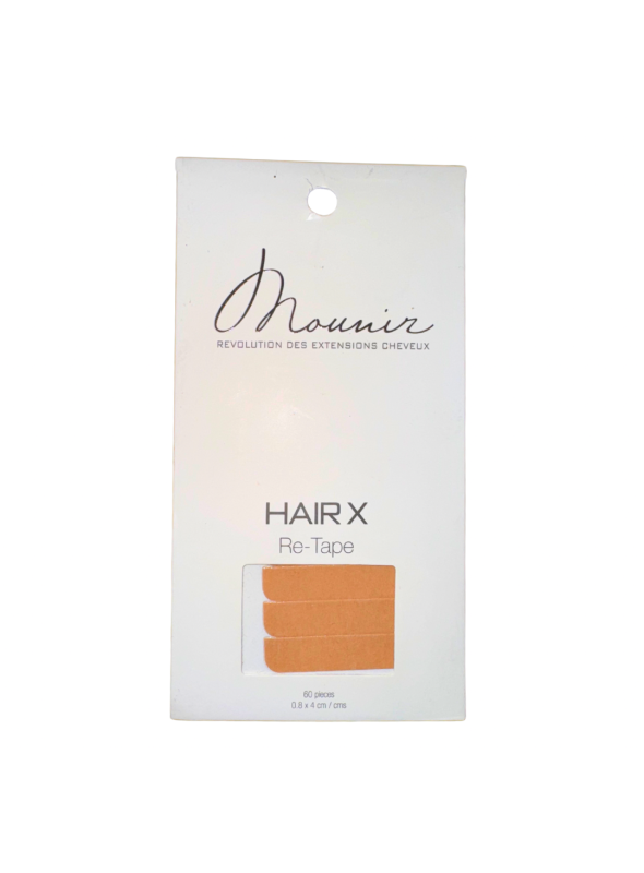 Mounir Hair X Re-Tape taśmy do włosów przedłużanych 60 sztuk