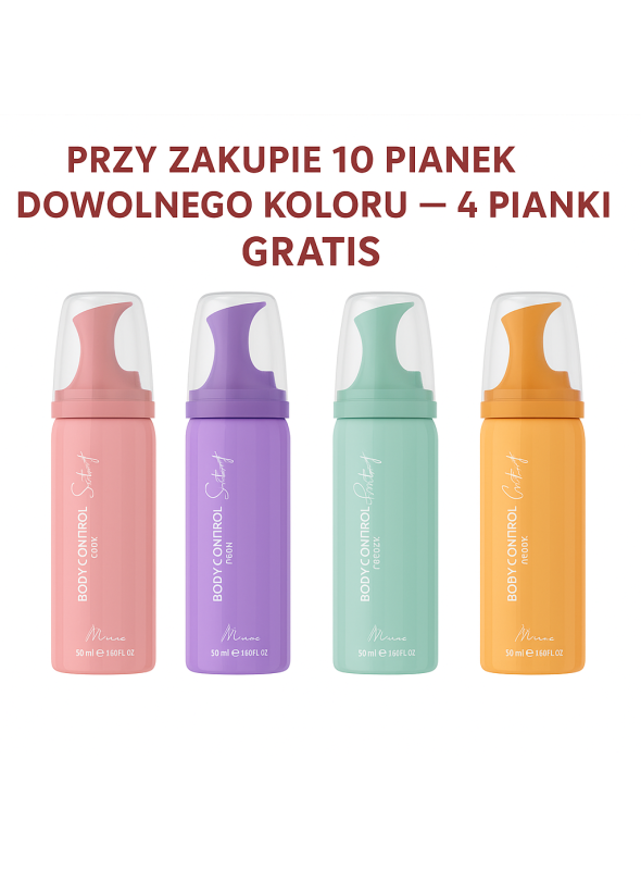 NOWOŚĆ! Mounir Pianka Body Control Shine Boost APRICOT 50ml
